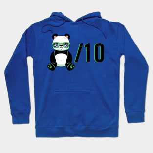 Rock Hard Panda / 10 Hoodie